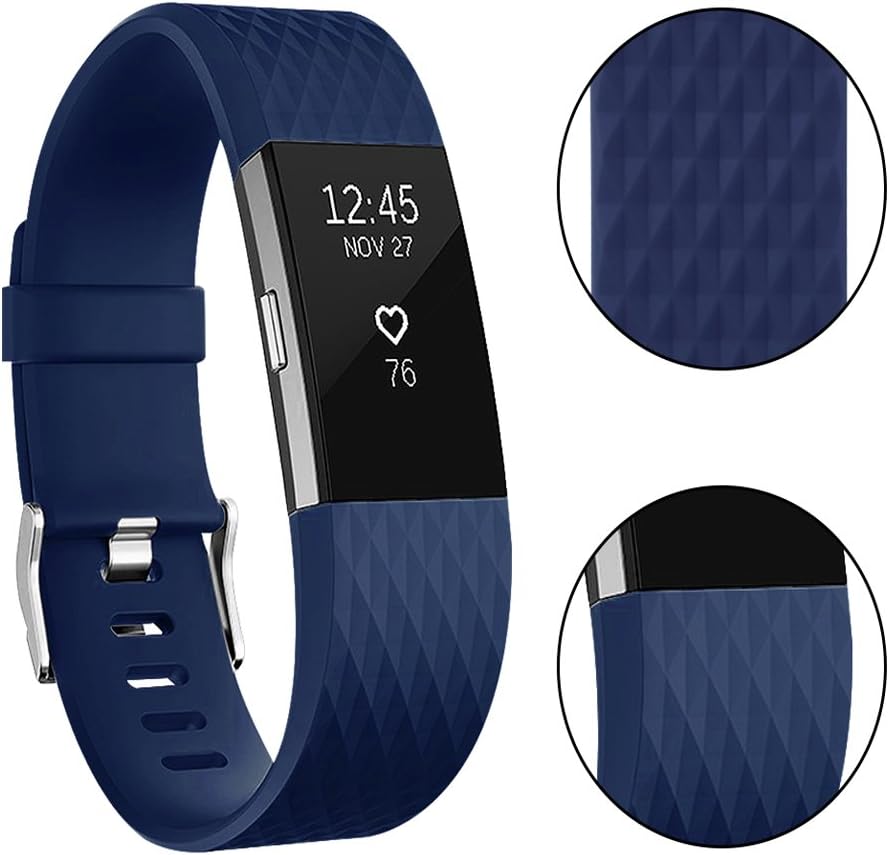 AK for Fitbit Charge 2 Band, Fitbit Charge 2 Accessory Band for Fitbit Charge 2 Wristband Large Small (No Tracker)