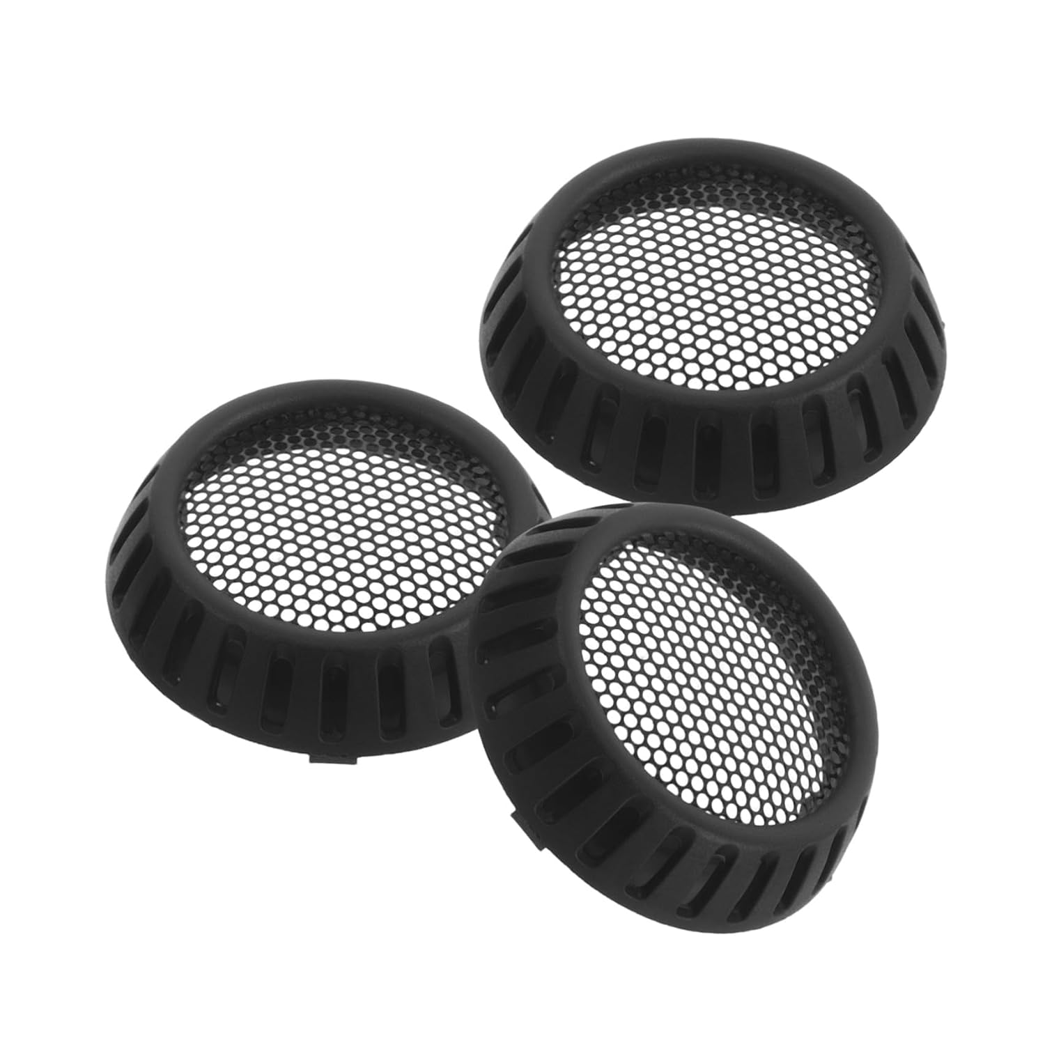 3pcs Hair Dryer Back Cover Replacement with Nylon Mesh Ventilated Dust Protection round Grille 2.36 Inch for Hair Blower End Cap and Travel Use