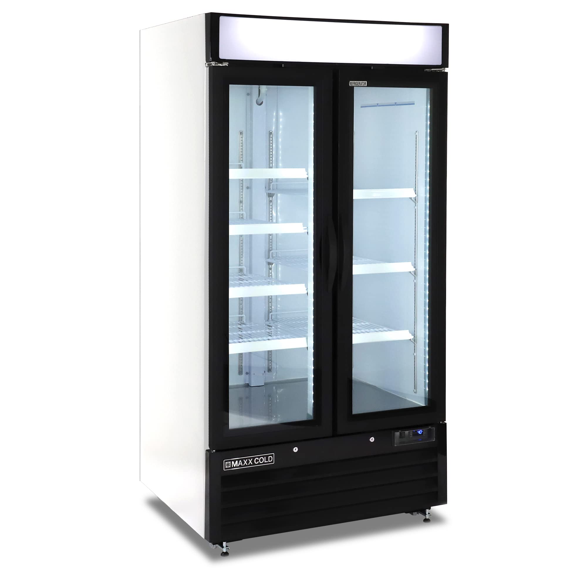 Amazon.com: MAXX Cold MXM2-36RHC Narrow Width Glass Door