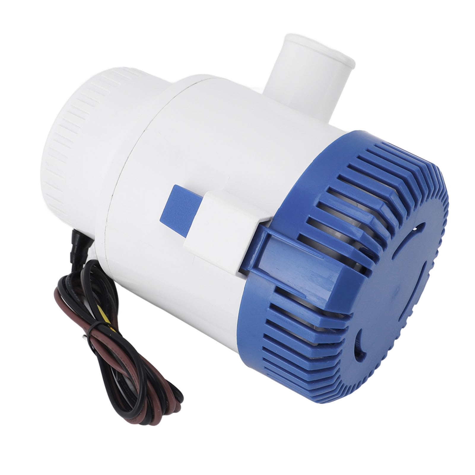 Bomba de Sentina Marina para de 3700 GPH, Bomba de Achique Automática de Prevención de Sobrecalentamiento de bajo Ruido ABS de 12 24v, para Piscinas Caravana RV (24V)