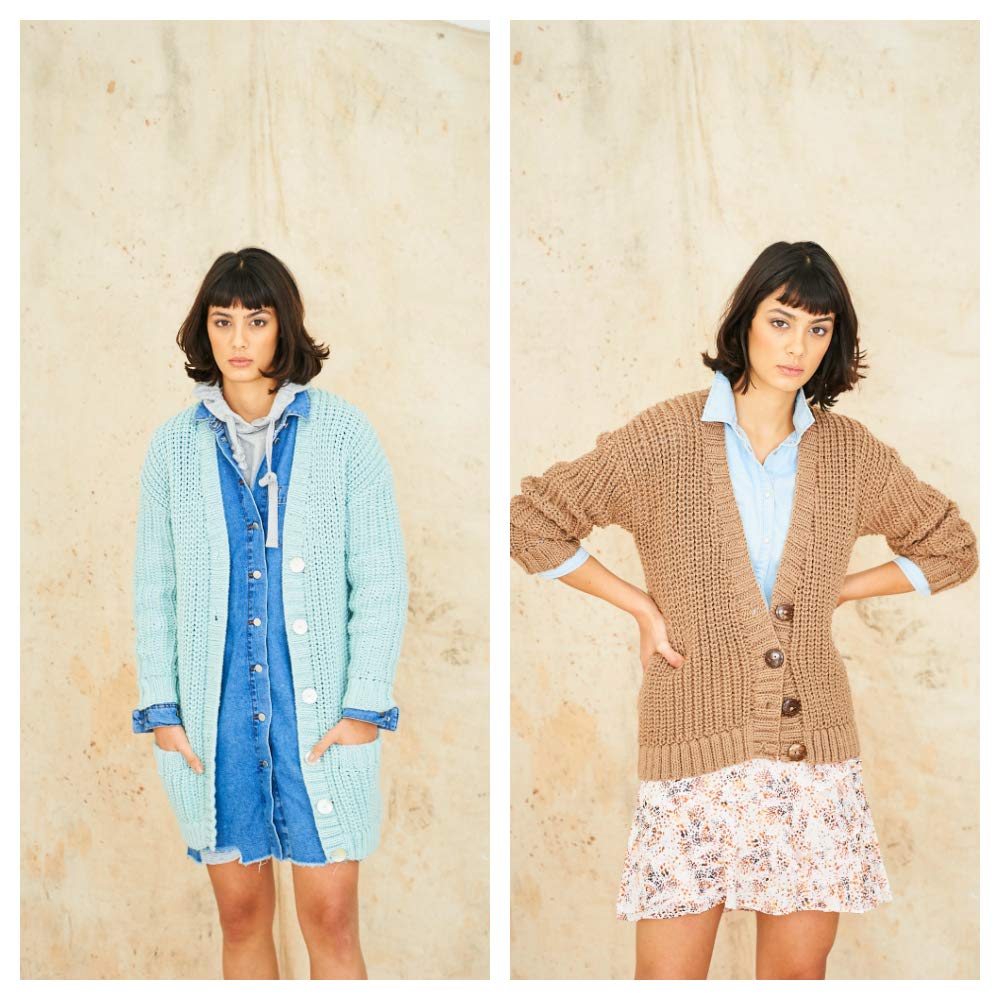 Stylecraft Special Chunky Pattern 9772 Cardigans 32/34 - 48/50 in