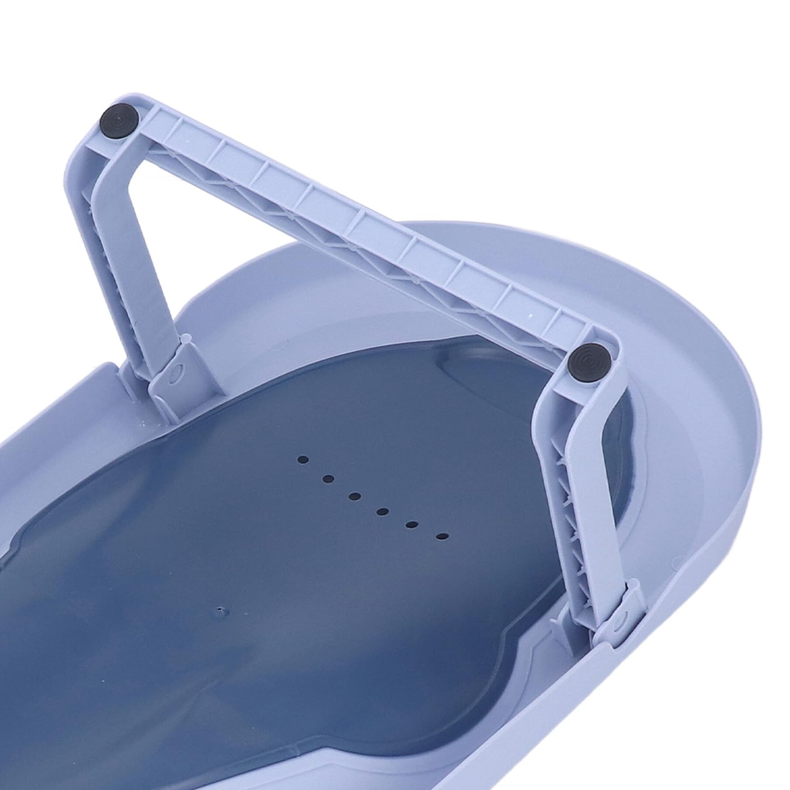 Supporto per Bagnetto in Polipropilene Lettino per Bagnetto Portavasca Design Pieghevole Seggiolino per Bagnetto (Azzurro)