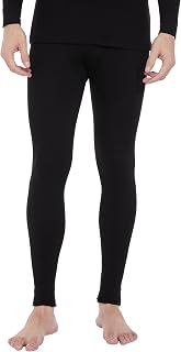 Amazon Brand - Symbol Men's Regular Fit Mid Rise Thermal Bottom