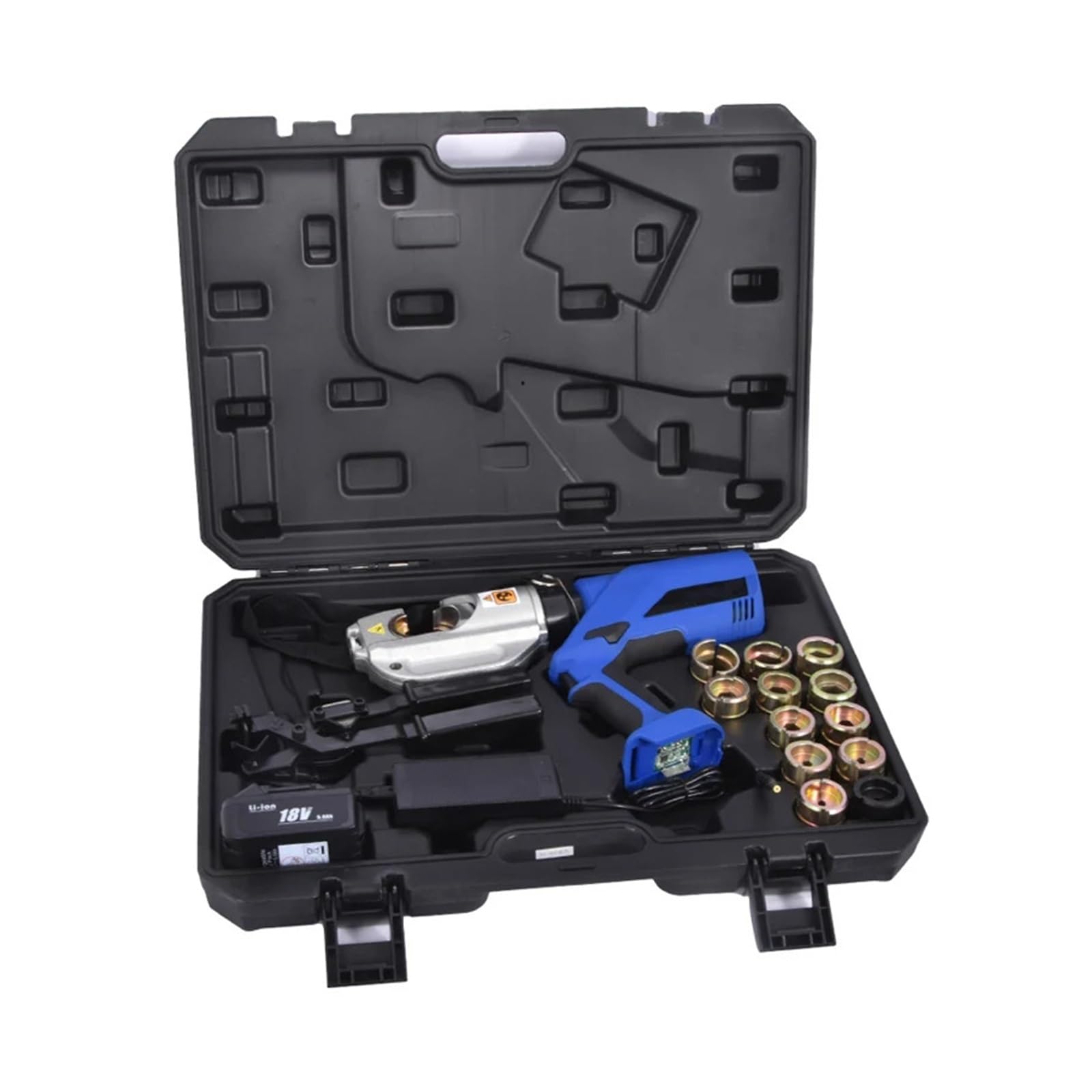 Smtyxs One Color Ec-400 18V Rechargeable Hydraulic Pliers Household Tool Electric Clamp Crimping Plier For 16-400Mm2 Secure Crimping