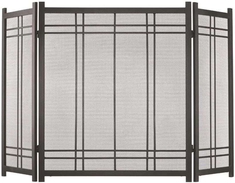 Fireplace Screen Black Minimalist Line Fireplace Screen Metal Decorative Rack