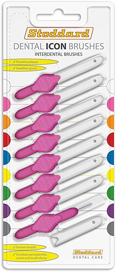 Stoddard Icon Brush - 0.4 Pink - 8 per Pack