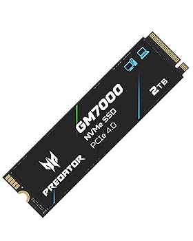 Amazon.com: Predator M.2 SSD 2TB GM7000 with DRAM Cache NVMe