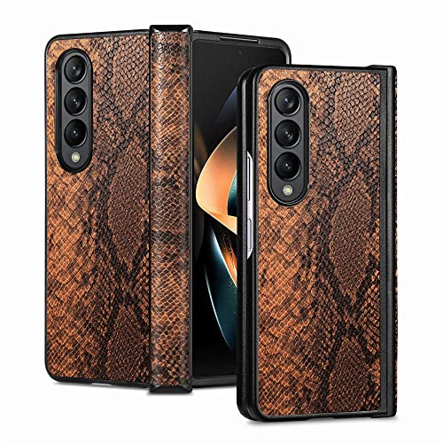Coque Galaxy Z Fold 4 effet python luxe et protection intégrale chic