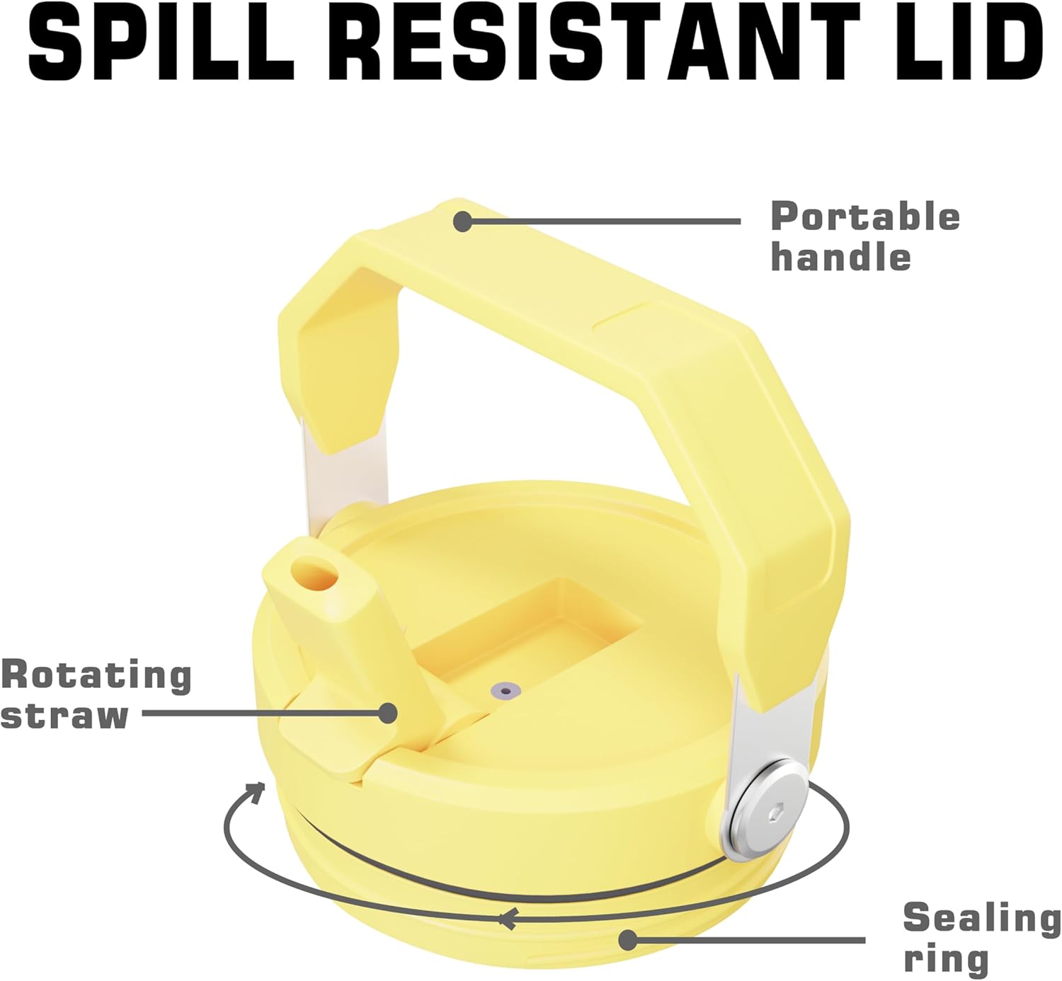 Softball Lover Gift 30 oz Flip Straw Tumbler with Top Handle Softball Pattern BPA-Free Leak Proof Stainless Steel Insulated Vacuum Flip Top Water Bottle for Sporting Working - Image 4