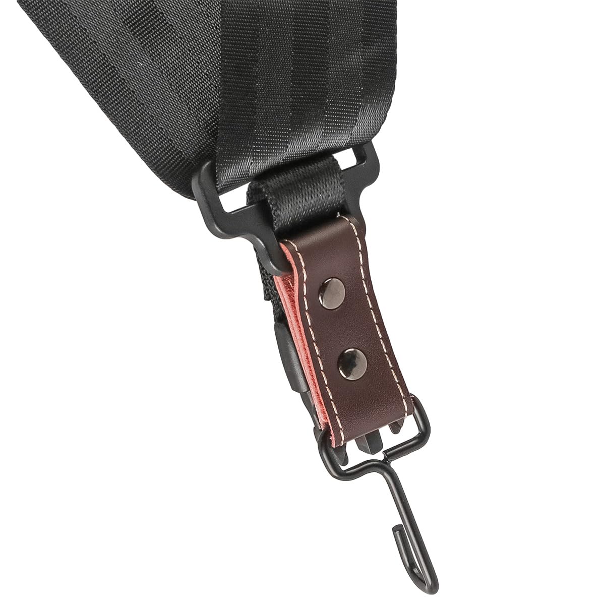 Correa de Hombro para Tambor Africano con Acolchado Grueso y Suave, Correa Ajustable para Mochila de Tambor de percusión de 5 cm de Ancho, Material de poliéster Negro con diseño Transpirable