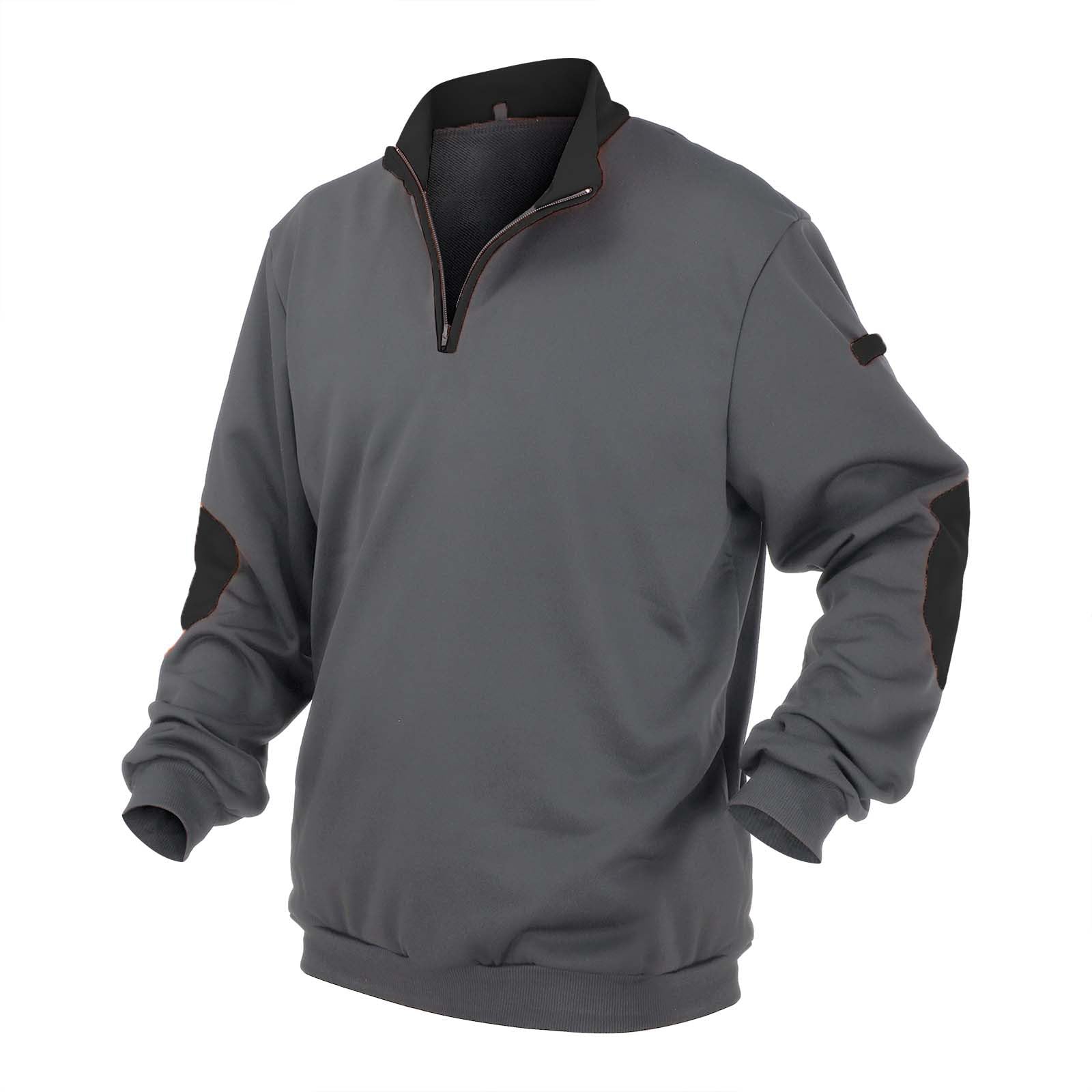 Sudadera casual 1/4 cremallera para caminar y trabajar 7