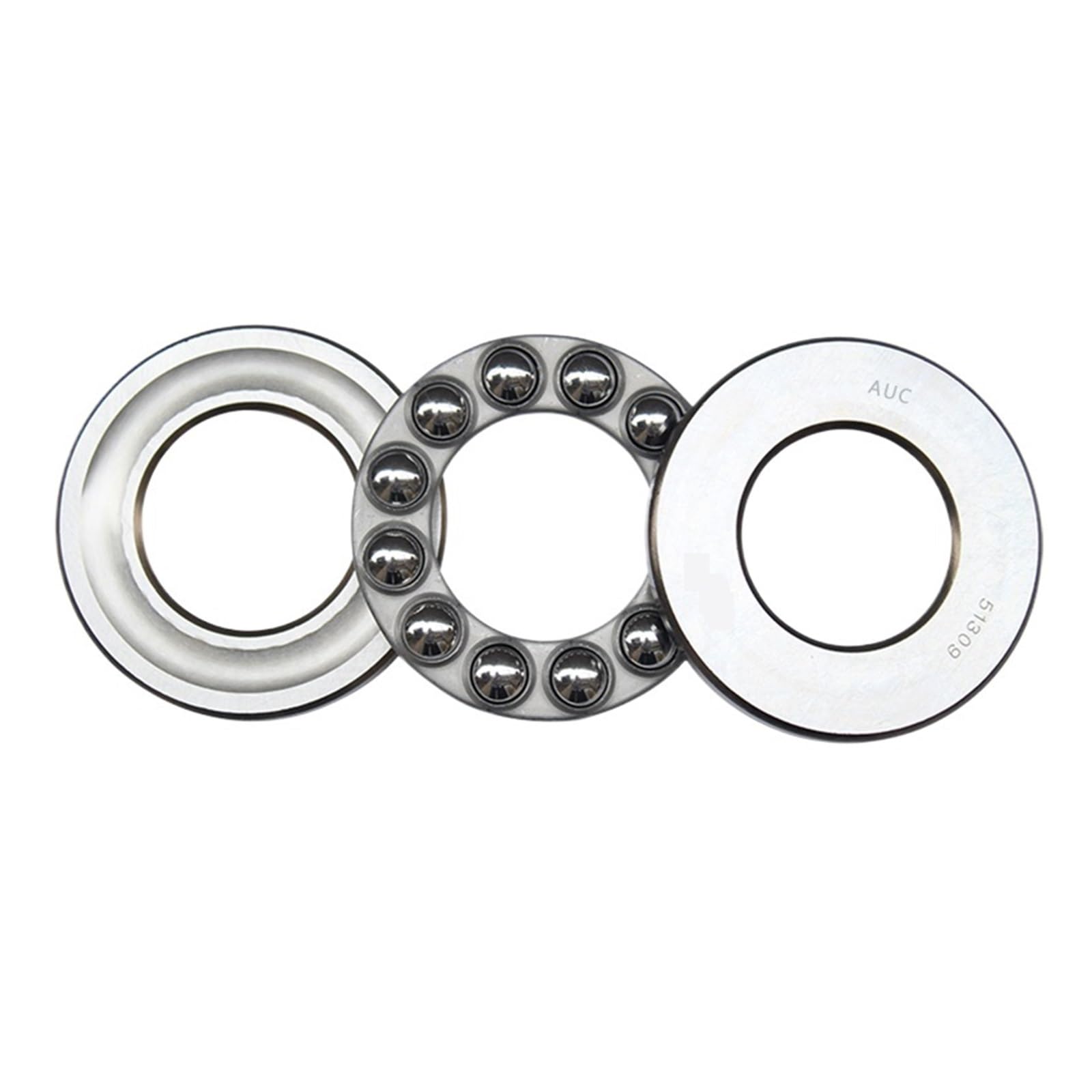 Rodamientos axiales de Bolas Planos Rodamiento de Bolas de Empuje 51207 51208 51209 51210 51211 51212 51213(51209 45x73x20mm)