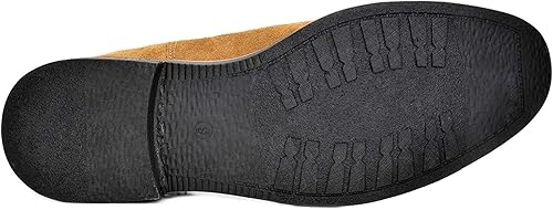 Miniatura 6 de Bruno Marc - Botines tipo Chelsea de gamuza y piel para hombre