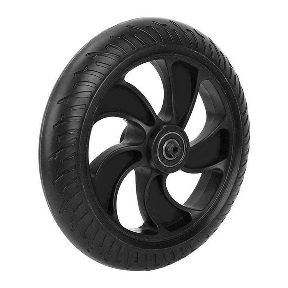 Roue arrière de rechange pour scooter électrique, pneu de scooter de 20,3 cm pour Kugoo S1 et S3, matériau PU, roulement de moyeu, noir