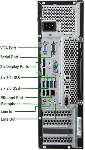 Miniatura 4 de Lenovo Computadora de escritorio M93P SFF, Intel Core i7 3.4GHz, 16 GB de RAM, SSD M.2 de 512 GB, teclado y mouse inalámbricos, WiFi  Bluetooth,