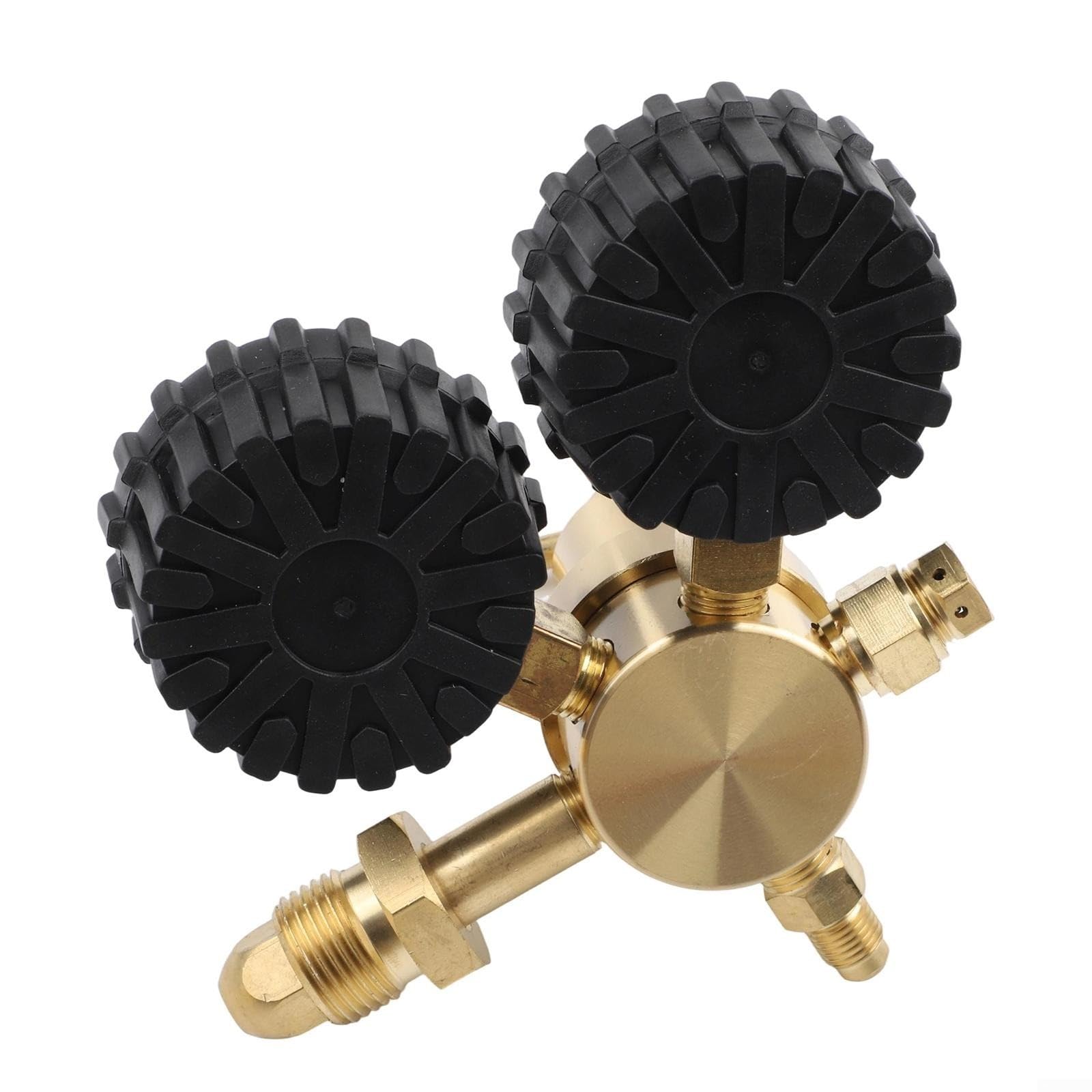Régulateur de pression d'azote en laiton G5/8 CGA580 avec tuyau de 2 m, vanne de régulation haute pression 1-200 bar, entrée 1-60 bar, sortie pour industrie et laboratoire (A)