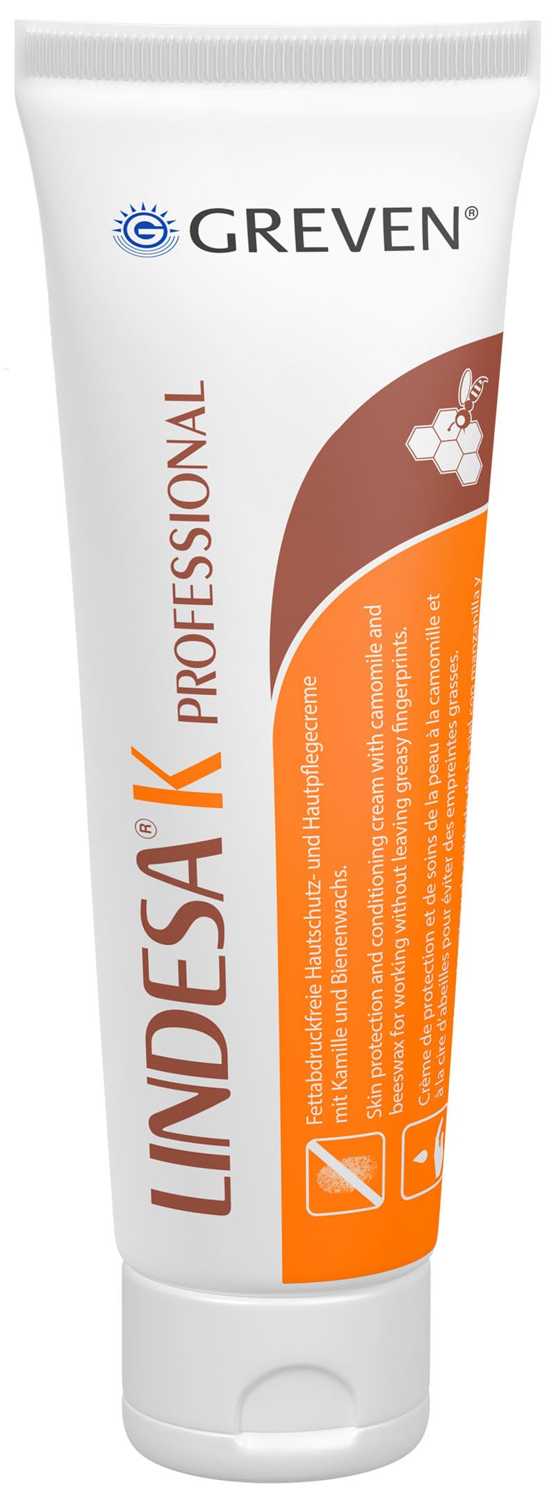Lindesa K Pflegecreme 10 x 100 ml Tuben