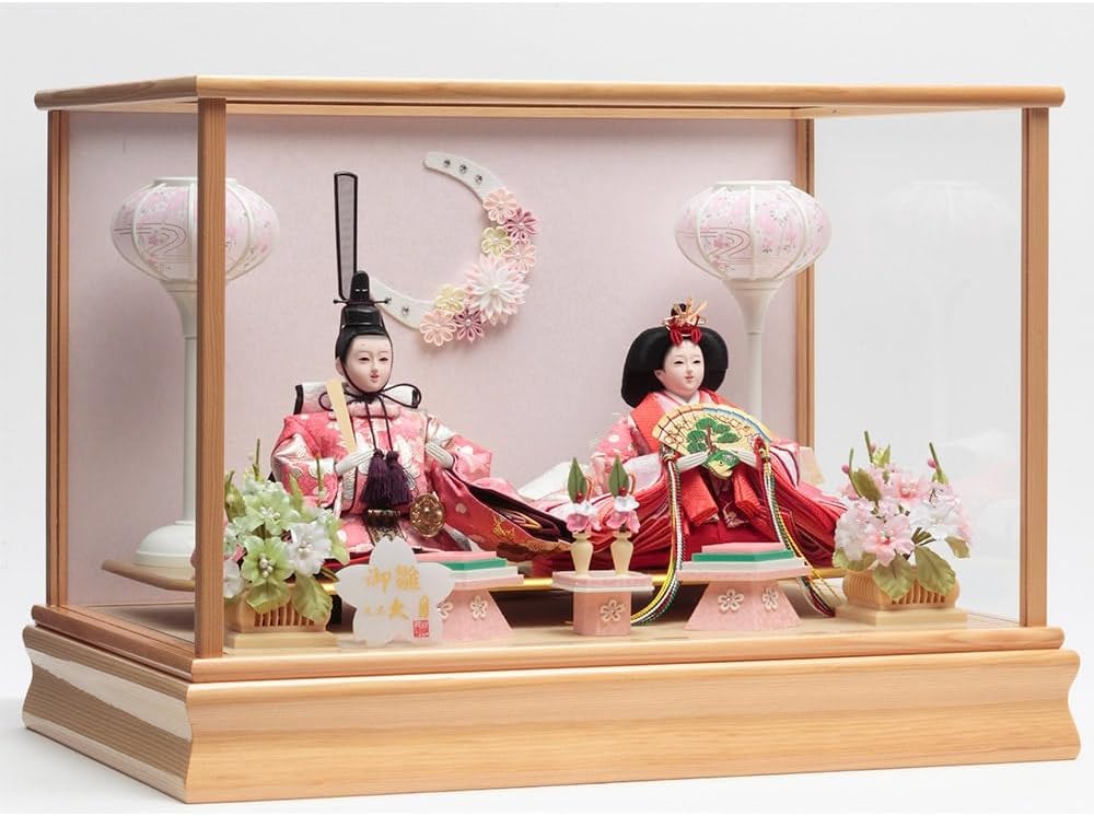 雛人形 おぼこ 立雛 ケース オルゴール付き 雛人形 おぼこ 立雛 ケース オルゴール付き 久月official 雛人形 親王
