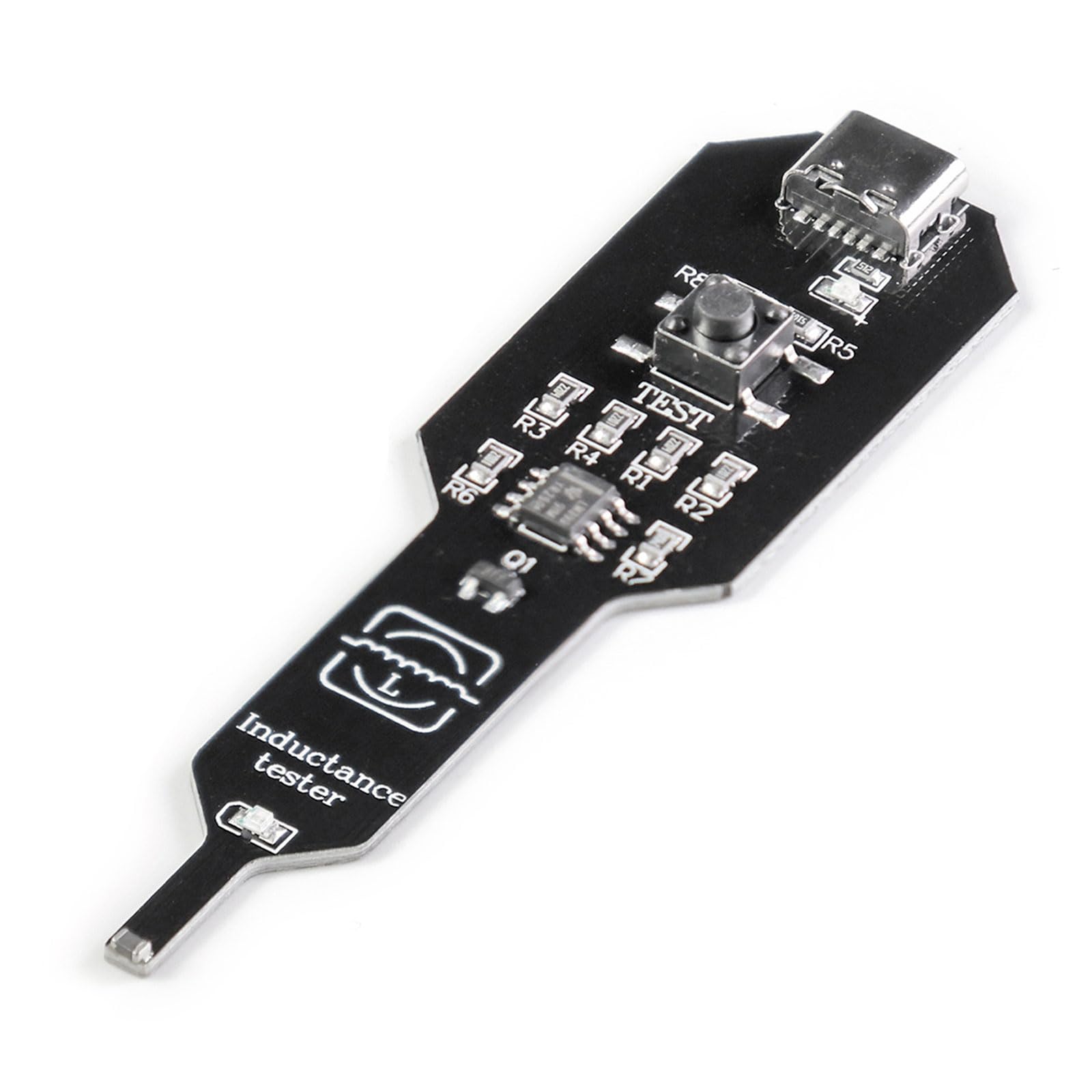 Electronics Service Tester, Compact Phone Motherboard Inductance Device for PCB Fault Troubleshooting and Daily Use Phone Motherboard Inductance Tester Pcb Testing Device Circuit Fault Troubleshooting
