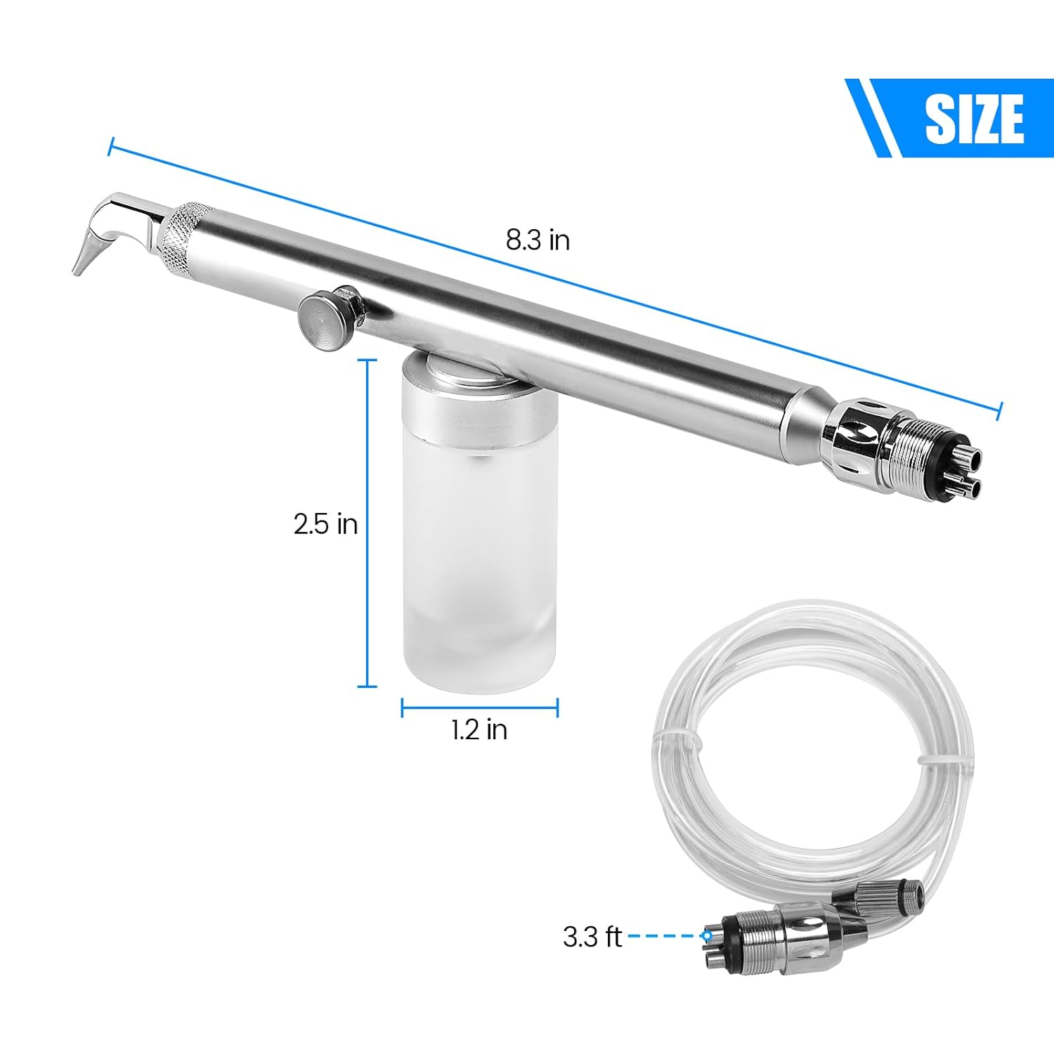4H Aluminum Oxide Air Arasion Sandblaster System, 360° Sandblasting Without Dead Angles, HPSZZ-02