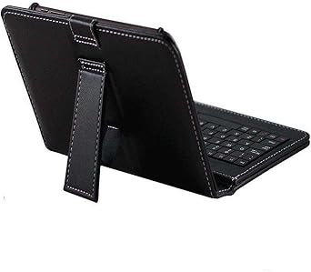 Navitech Black Keyboard Case Compatible with FEZAWIO 10.1 Tablet
