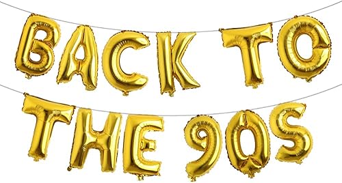 Miniatura 41 de Cartel de globos de regreso a los 80, pancarta de fiesta de cumpleaños de los años 80 y 90, globo retro para fiesta de los 80, decoraciones de