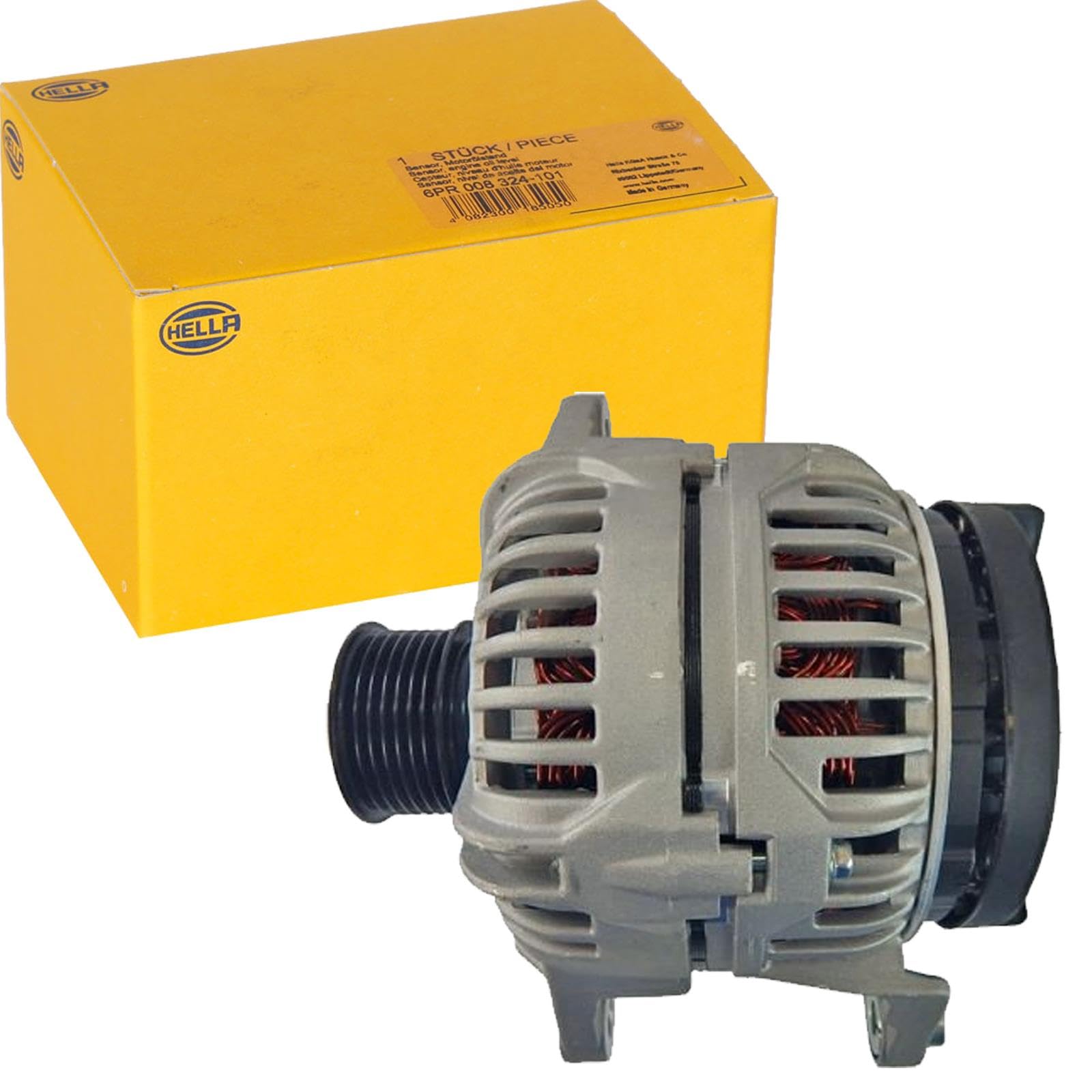 HELLA 8EL 011 712-591 Alternador - 14V - 140A