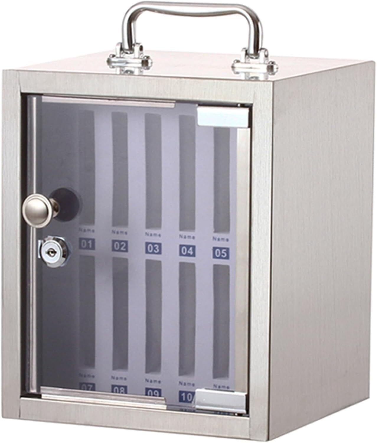 Armadietto per cellulari LXXW, Contenitore per cellulari, Cassetta di Sicurezza, Serratura Trasparente con Numero di Serie per Scuola, Fabbrica, esami, armadietto in Legno per cellulari.
