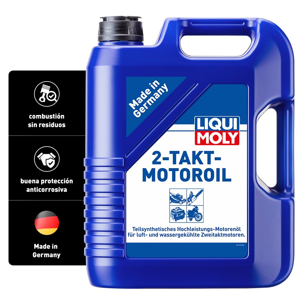 LIQUI MOLY Aceite para motores de 2 tiempos | 5 L | Aceite de 2 tiempos | 1189