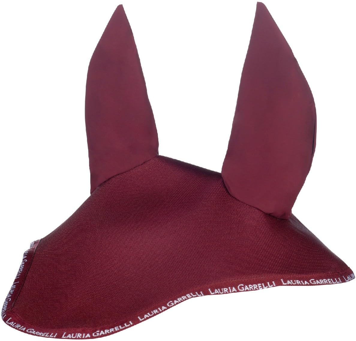 HKM Livigno Mesh Ear Bonnet Bordeaux Pony
