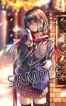 ピロ水　はにかみ彼女　碓氷束彩　複製サイン入りA4ビジュアルグラフ　差分セット はにかみ彼女 キャラハンガー 碓氷束彩[DMM.com]《在庫切れ》