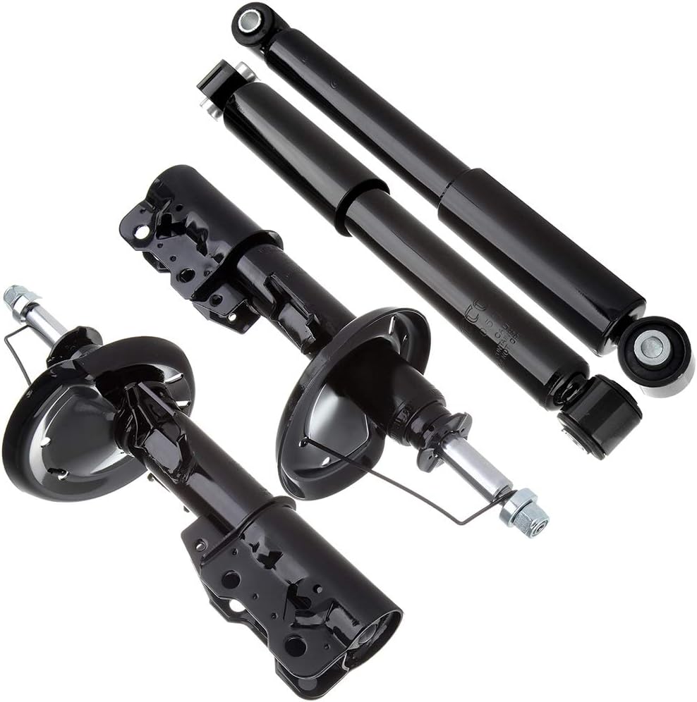 Front Rear Shocks Struts (4Pcs) ANPART Shock Absorbers Fits 2005-2010 for Chevy Cobalt,2006-2011 for Chevy HHR,2007-2009 for Pontiac G5 with 339084 339085 349043 Auto Shocks Sets