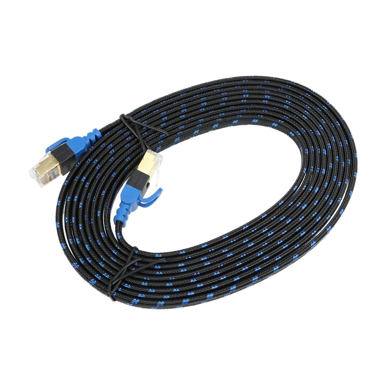 Gadpiparty 3Pcs 3 Filo Ethernet Cavo Ethernet Cat 7 Cavo Gigabit Portative Connettori Rosa Piatti In Ceramica Lan Aaa Batterie Ricaricabili Patch Di Rete Router