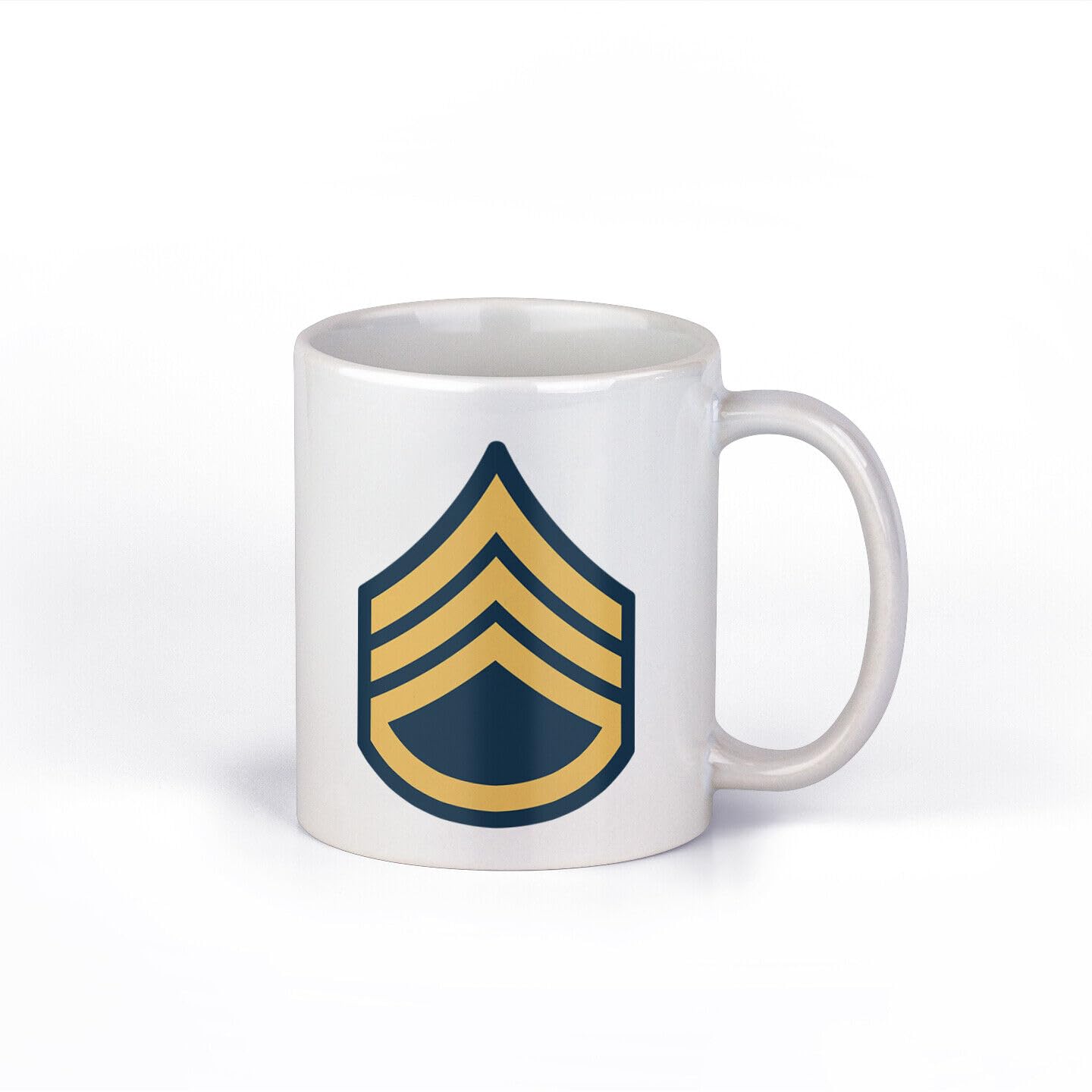 MUGSMAFIA Army_Staff Sergeant E6 Ceramic 11 Ounce Coffee Mug Printed Coffee and Tea Ceramic Mug- 320 ML Ceramic Coffee Mug 0670