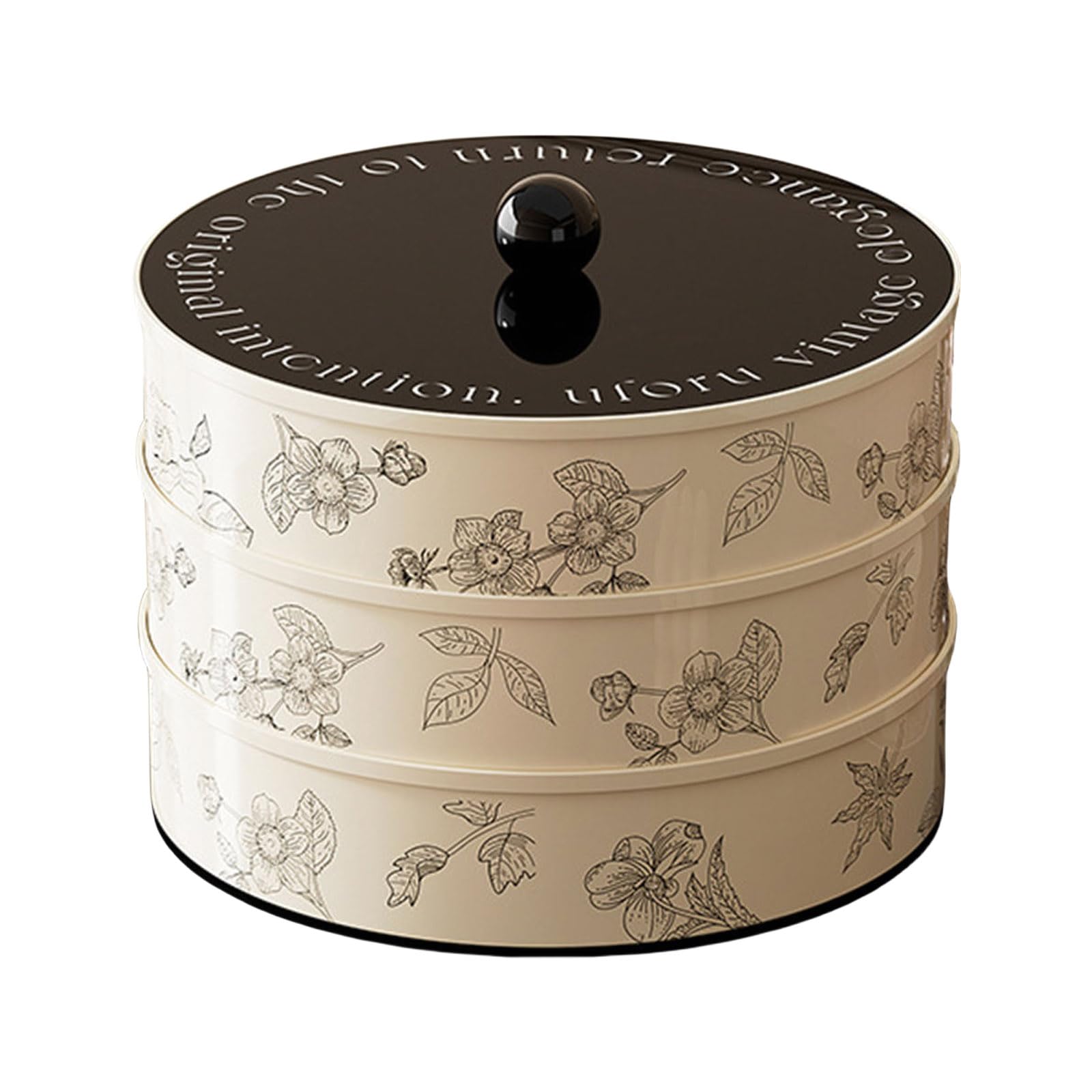 Food Tray Snacks Platter 1/2/3 Layer Serving Tray With Lid Fruit Platter Serving Bowl Food Storage Container