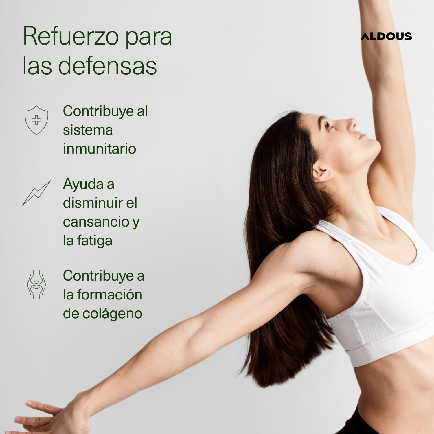 Vitamina C 1000 mg - Suministro para +8 meses - 1 tableta al día - Vitaminas para el Cansancio, Sistema Inmune y Defensas - 1000mg Vitaminas C - 250 Comprimidos - Vitamina pura - ALDOUS