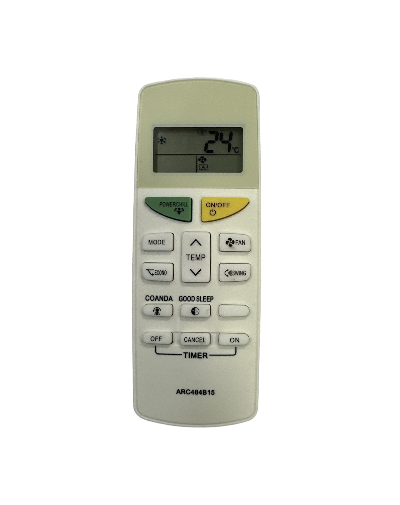 AC Remote Compatible with DAIKIN AC Remote Model NO: ARC484B15 (Old Remote Must BE Same AS The Picture) (White)-image-38