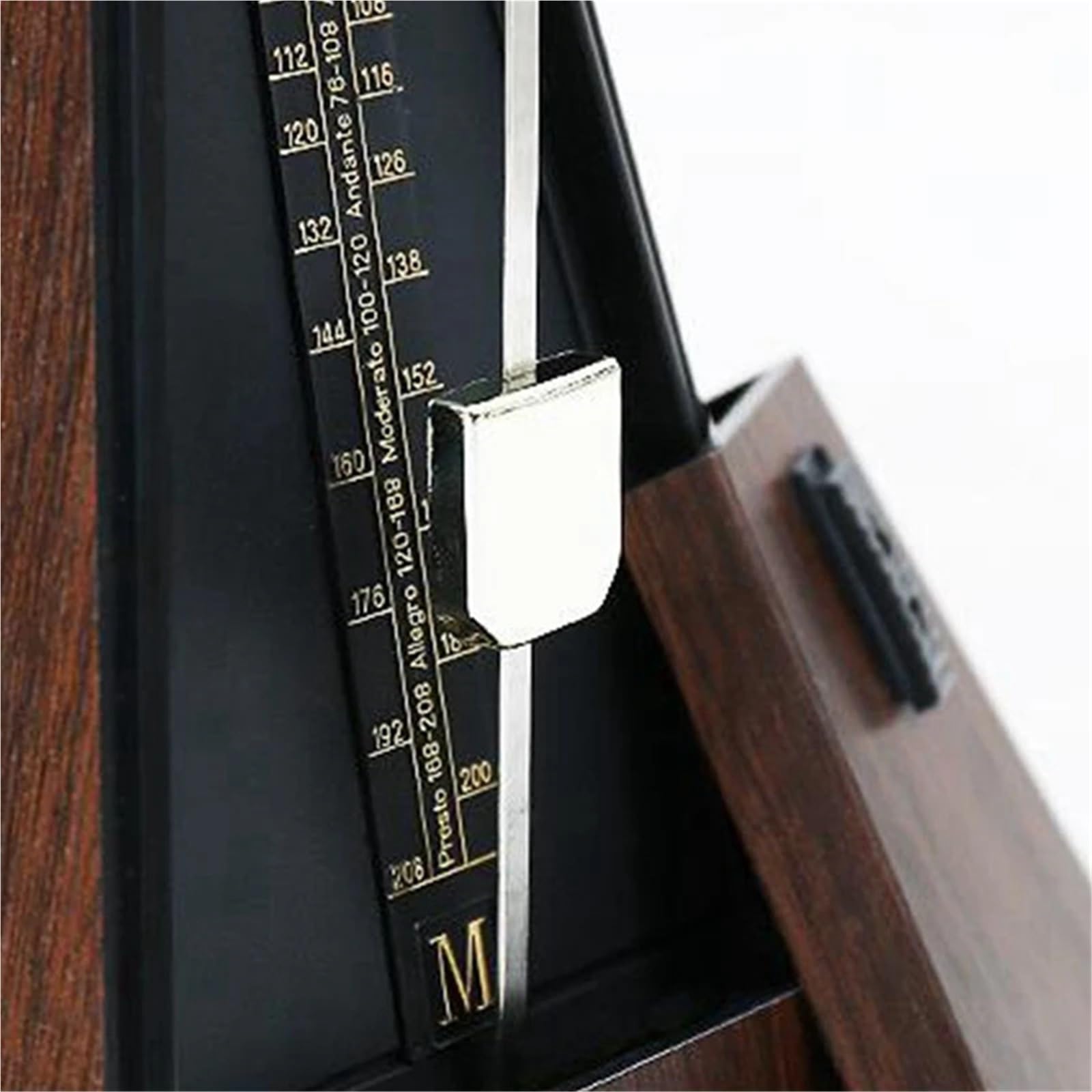 A89E retro mechaniczny metronom uniwersalny instrument muzyczny dokładność rytmiczna gitara guzheng perkusja