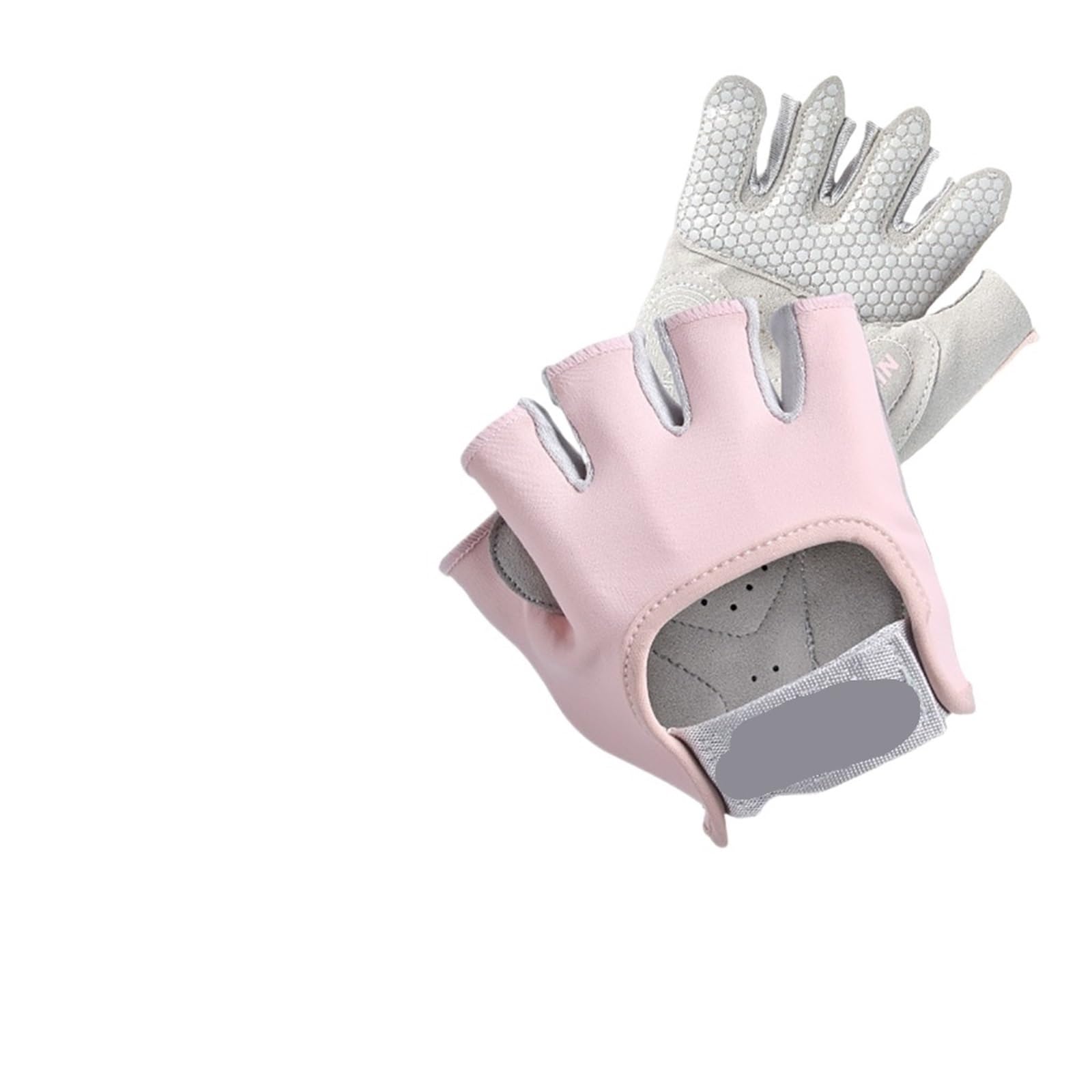Guanti Palestra 1 Paio di Guanti da Palestra for Allenamento for Body Building, Guanti Sportivi for Sollevamento Pesi, Guanti Antiscivolo for Donne e Uomini, Guanti da Yoga(Pink,L)