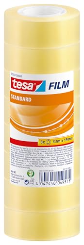 tesa tesafilm standard - Transparentes Multifunktions-Klebeband...