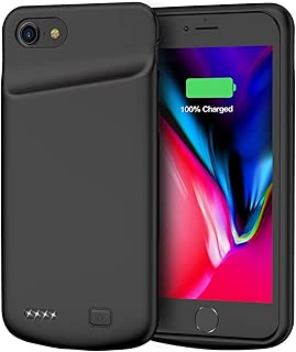 Battery Case for iPhone 7/8, 4500mAh Portable Rechargeable Protective Charging Case Compatible with iPhone 7/8 (4.7 inch) Extended Battery Pack Charger Case (Black) - coolthings.us