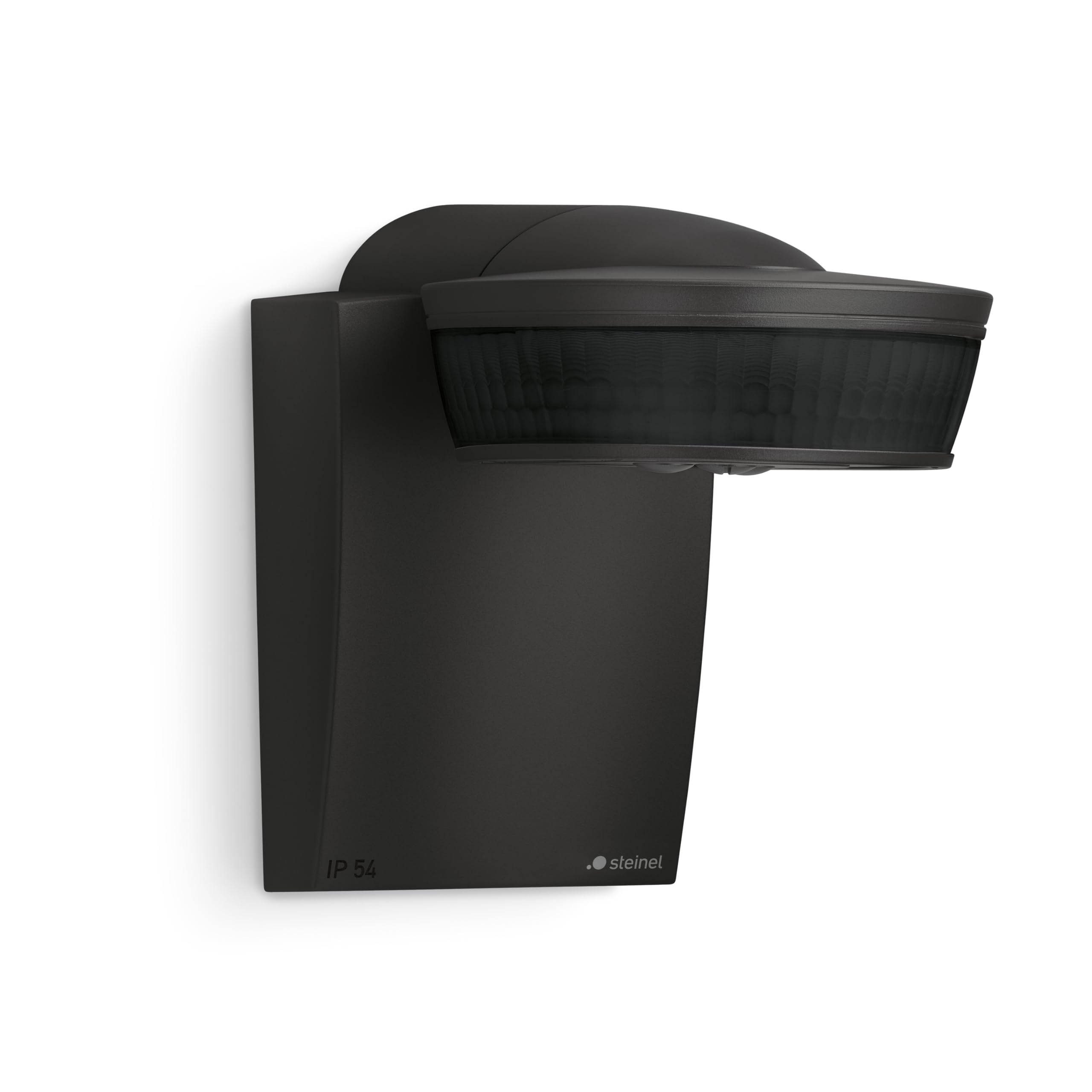 Steinel 29579 Infrarot-Bewegungsmelder sensIQ schwarz, 300°|20 m Sensor, 2500 W, Dauerlicht, Montage an Wand, Ecke oder Decke