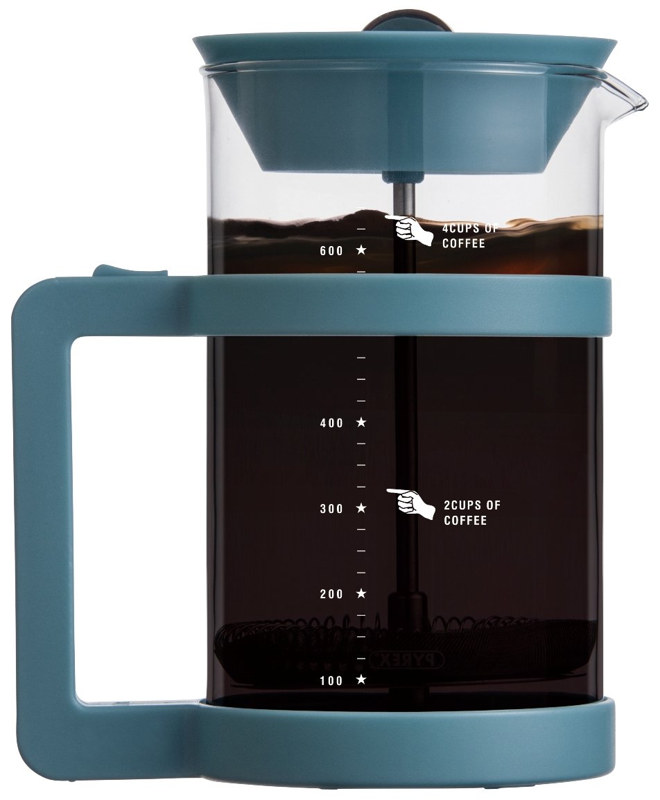 Amazon｜コーヒープレス フープ ライトブルー CPHLB｜コーヒープレス