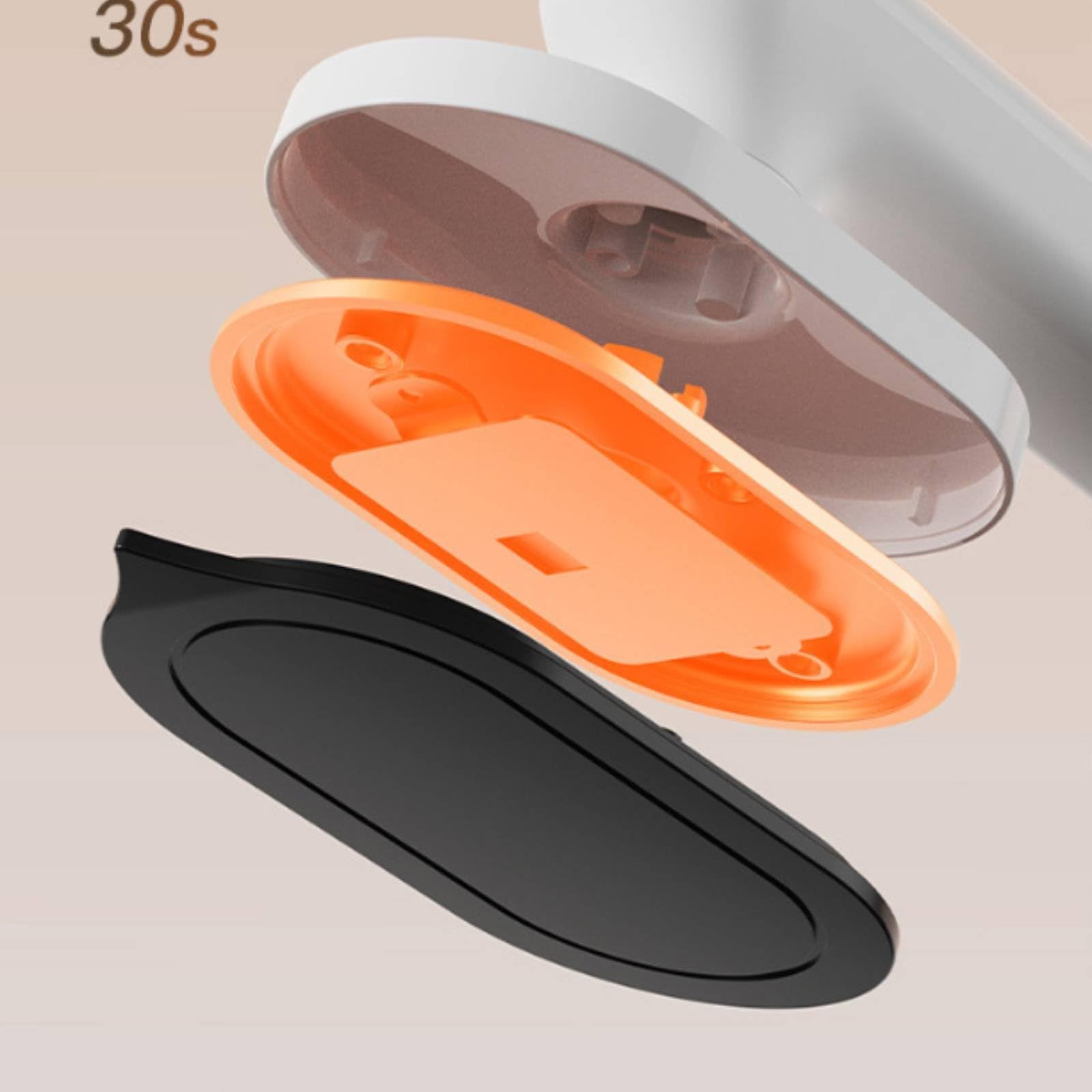 Ferro da Stiro Portatile Ferro a Vapore Mini Stiratrice Dispositivo da Stiro con Struttura Verticale E Controllo Preciso in Ceramica E Alluminio, Bianco
