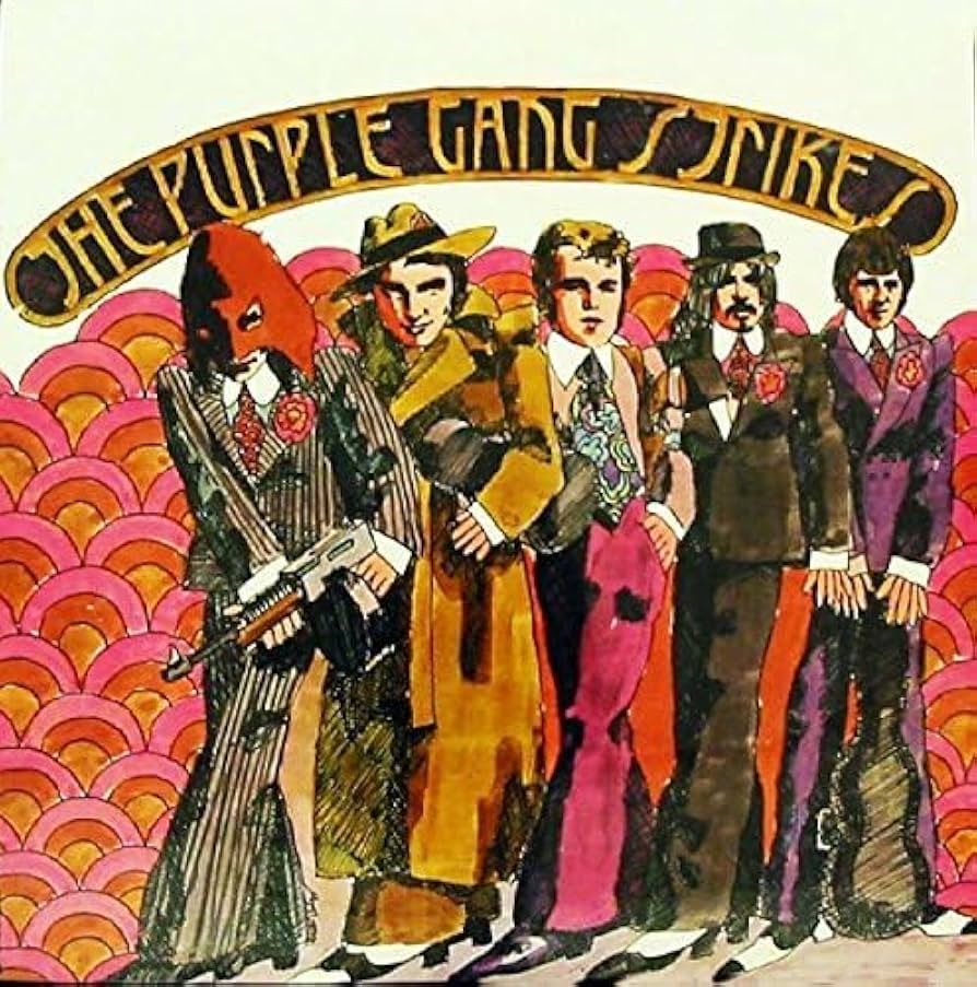 UKパンク4枚 PURPLE GANG☆PURPLE GANG STRIKES UK Trans