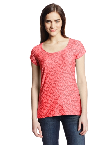 Tee-shirt Rocky Ridge III femme vêtement imprimé floral rouge