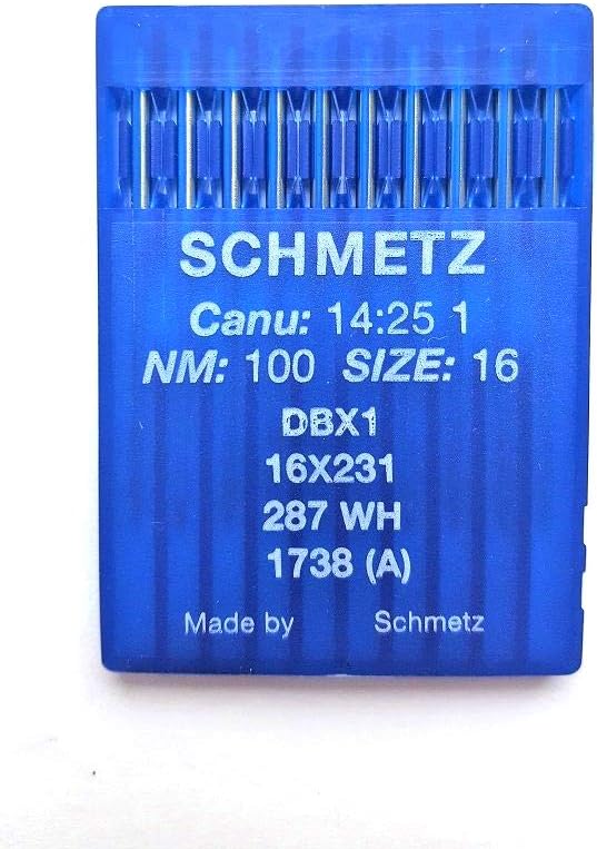 Schmetz Industrial Sewing Machine Needles 16x231 CANU 1425 1 (Packet