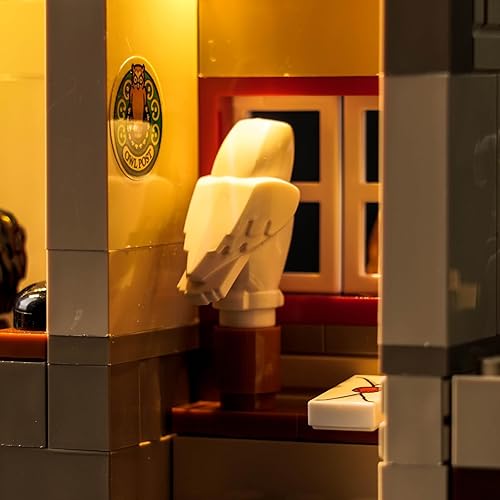 Miniatura 9 de VONADO Kit de luces LED compatible con Lego Hogwarts Express y Hogsmeade Station, iluminación decorativa de bricolaje para juego de tren de Harry