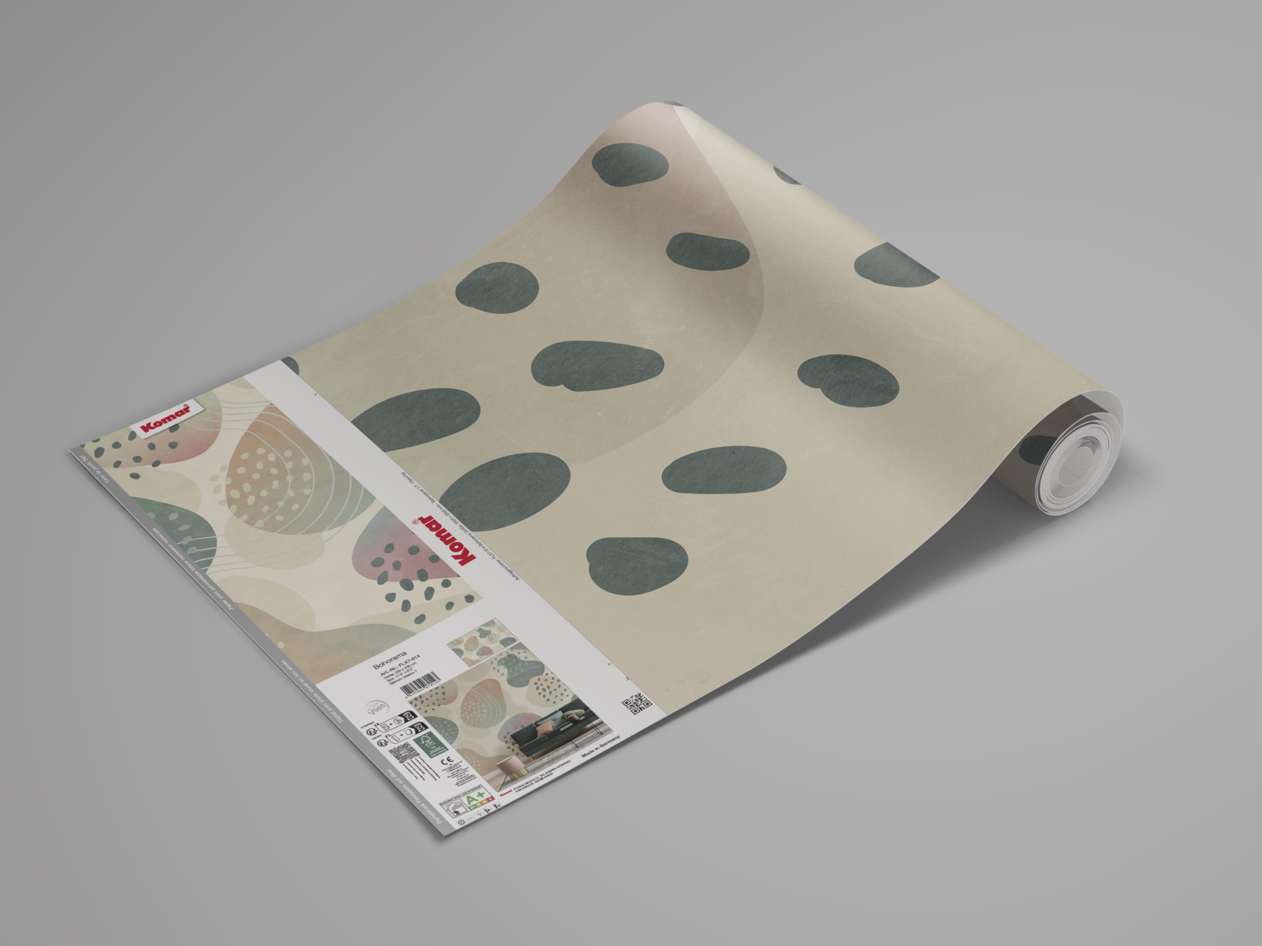Komar Non-Woven Photo Wallpaper - Bohorama - Size 350 x 250 cm - Wallpaper, Wall Decoration, Living Room, Bedroom, Office - Image 4