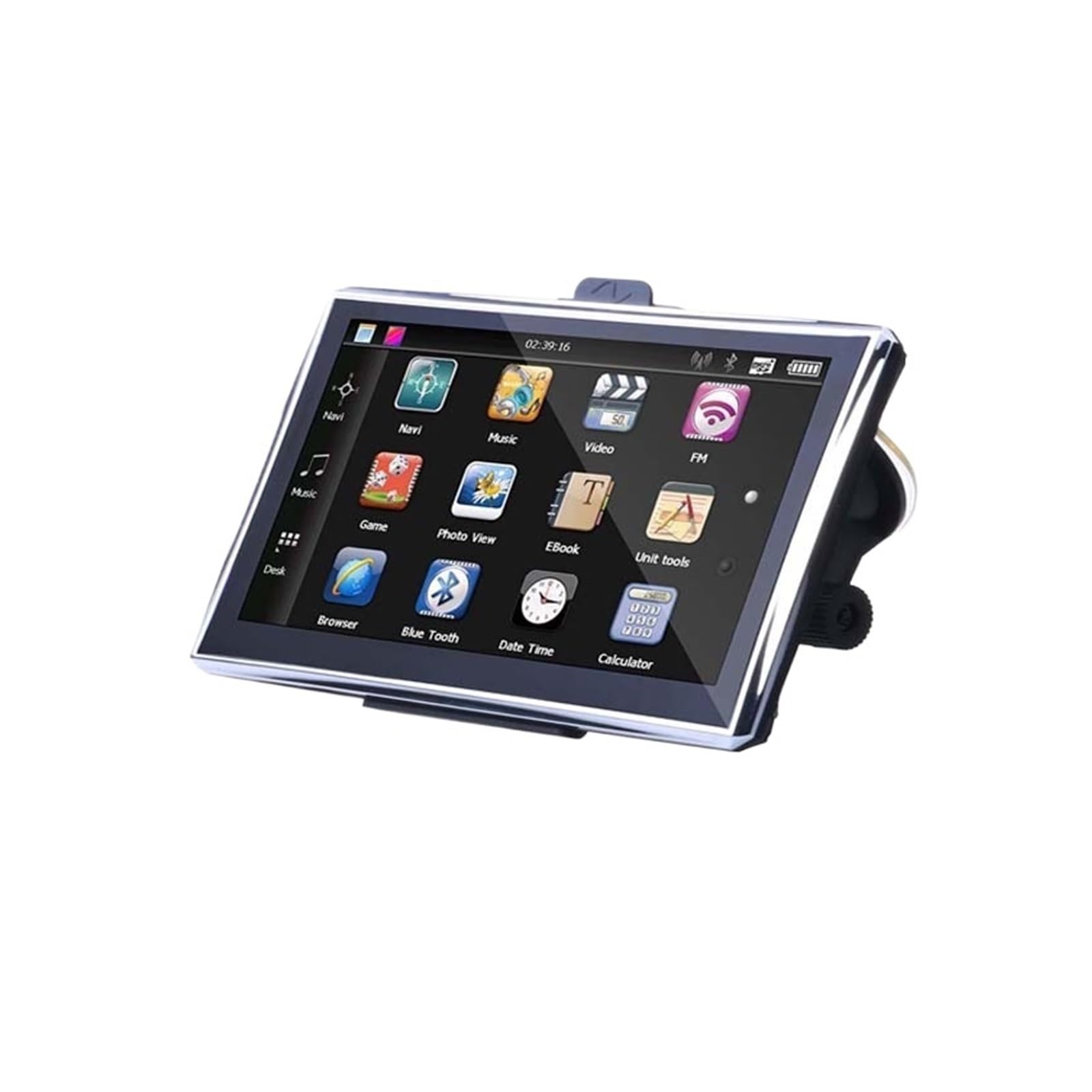 per Camper/rimorchi/Camion/ralle/Barche Navigazione for Auto da 5 Pollici Navigazione GPS MTK 6.0 Navigatore GPS for Veicoli FM/8 GB/DDR 256M